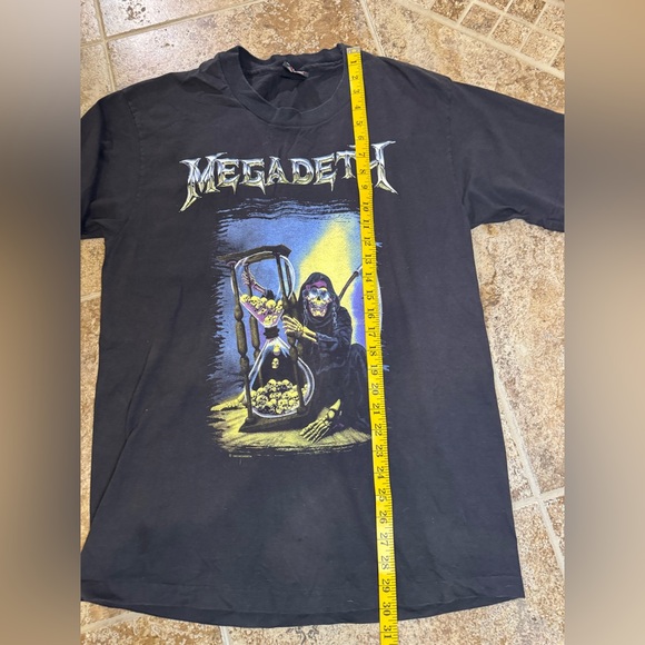 Vintage Authentic Megadeth Countdown to Extinction 1992 Tour Graphic T-Shirt - Picture 5 of 6